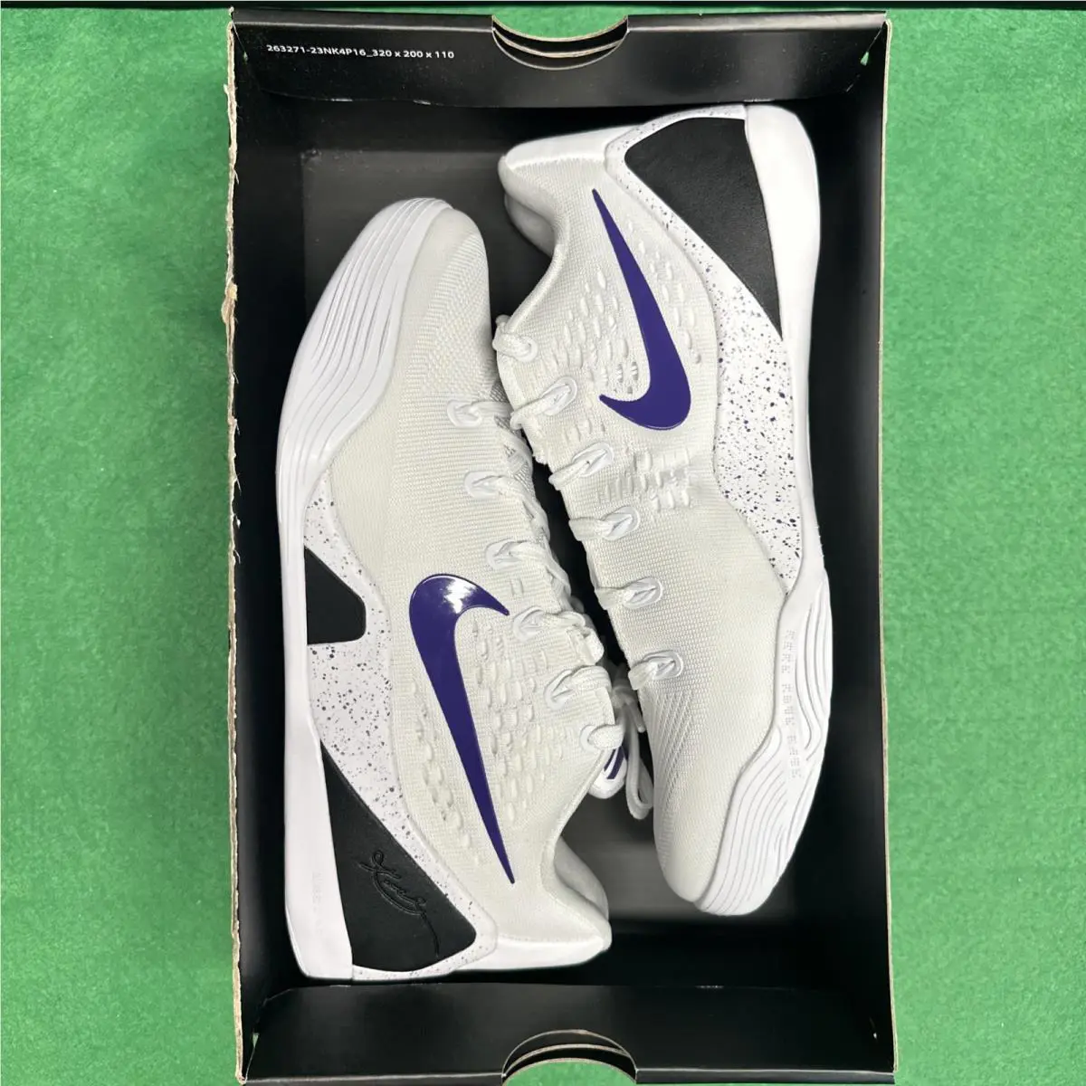Nike shoes - Nike Kobe 9 Elite - Kobe Elite - IH1401-100 - White 0