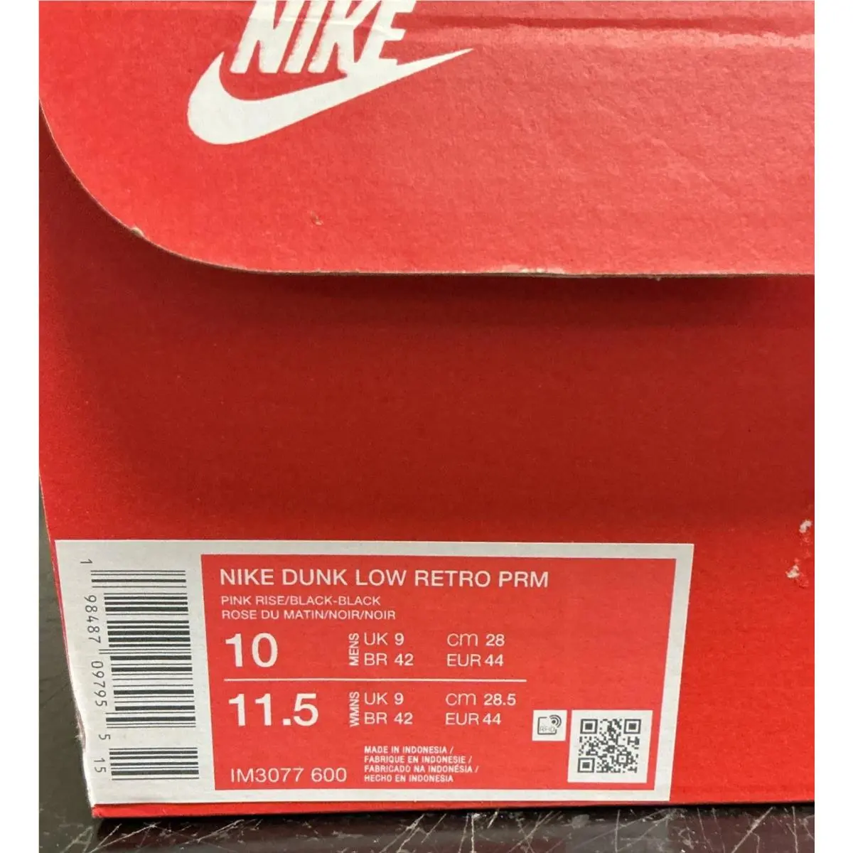 Nike shoes - Nike Dunk Low Retro - Dunk Low Retro - IM3077-600 - Black 8