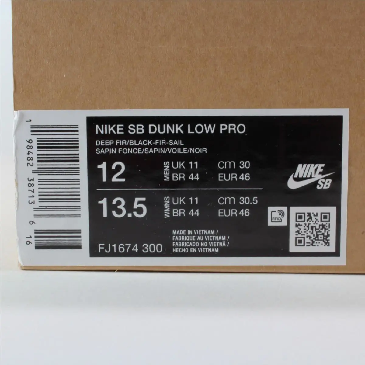 Nike shoes - Nike SB Dunk - Dunk - FJ1674-300 - Green 11