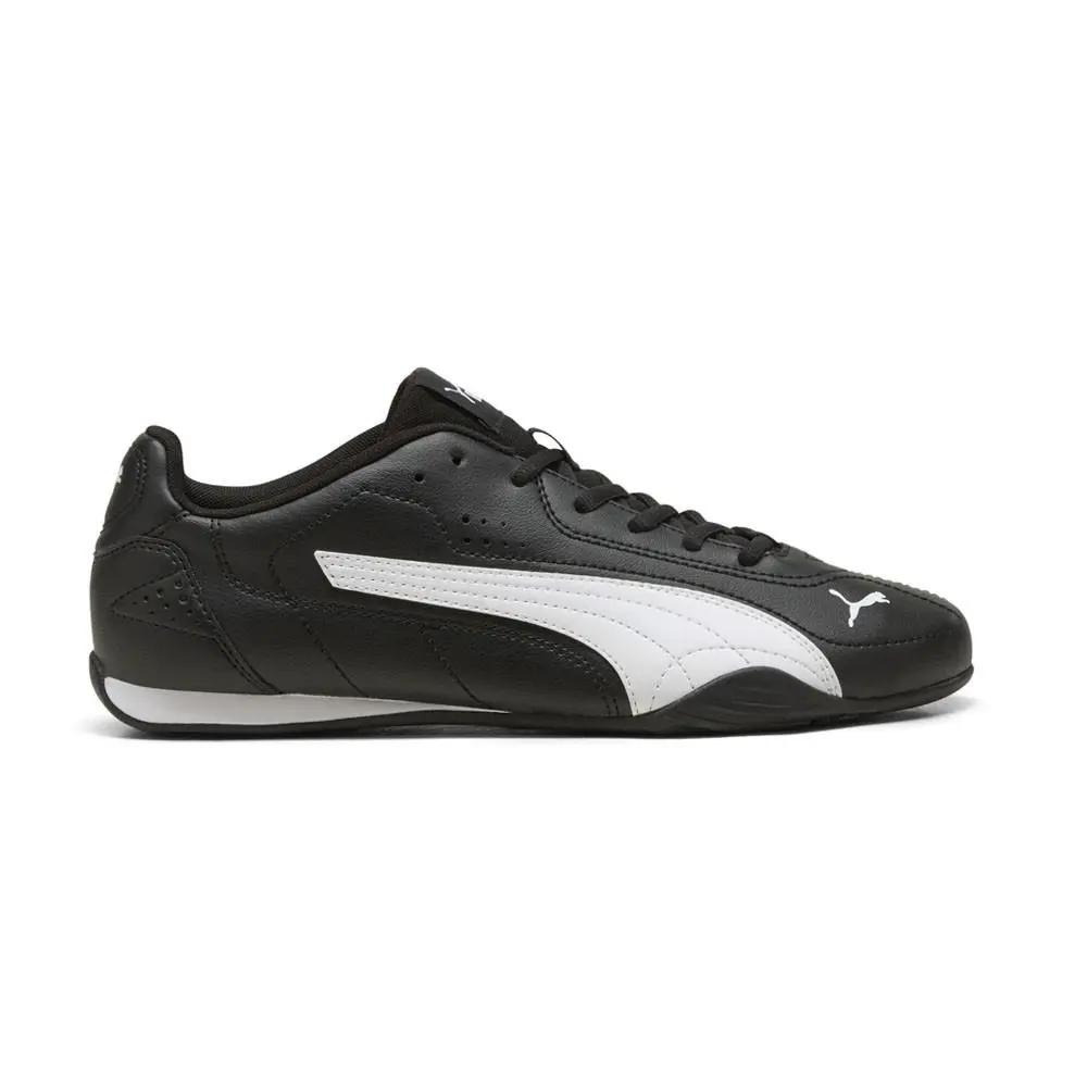 Puma Catch Lace Up Mens Black Sneakers Casual Shoes 40267904 - Black