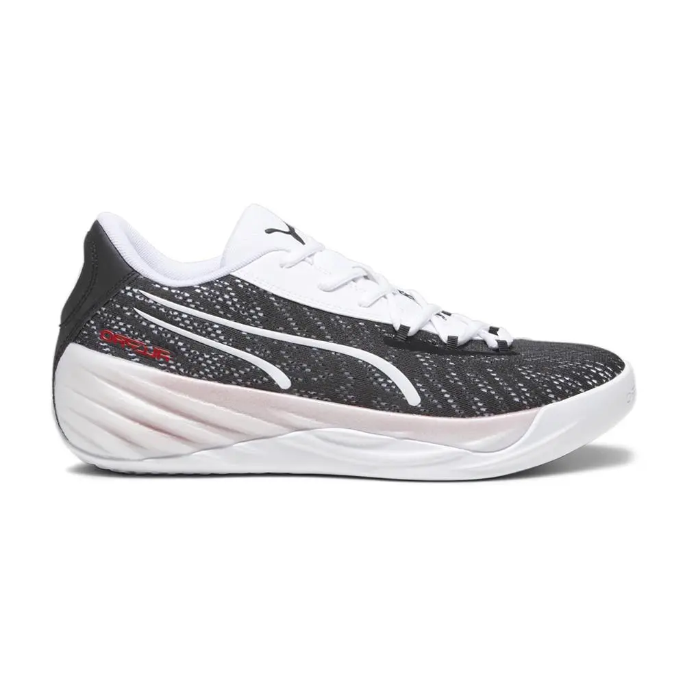 Puma shoes - PUMA All Pro Nitro Lace Up Basketball - 37854102 - White 5