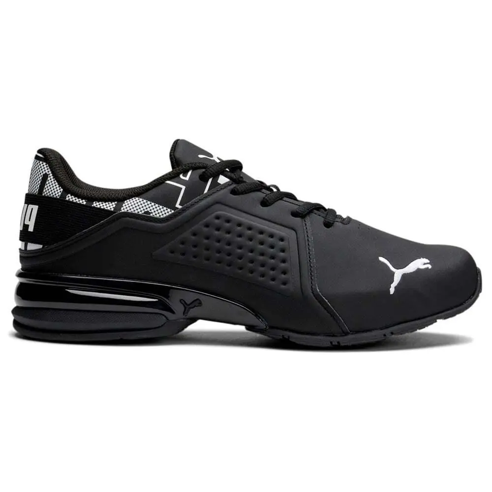 Puma shoes - PUMA Viz Runner Repeat Running - 37733302 - Black 5