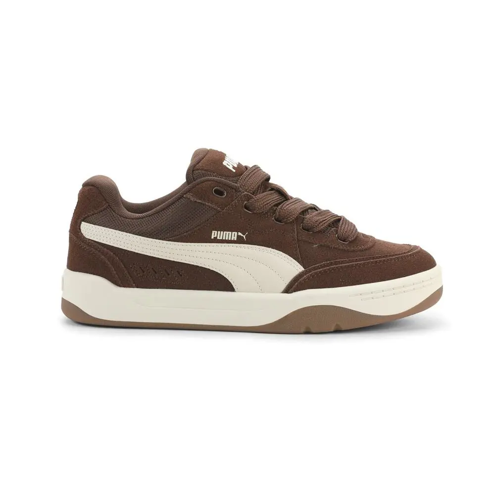 Puma Park Lifestyle Sk8 Lace Up Mens Brown Sneakers Casual Shoes 40070806 - Brown