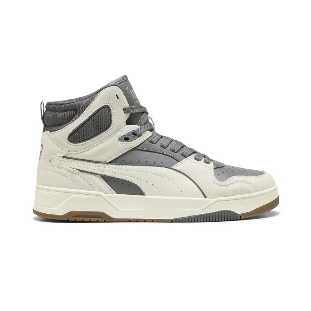 Puma shoes - PUMA Rebound Break Mid Lace Up - 40245201 - Grey 5