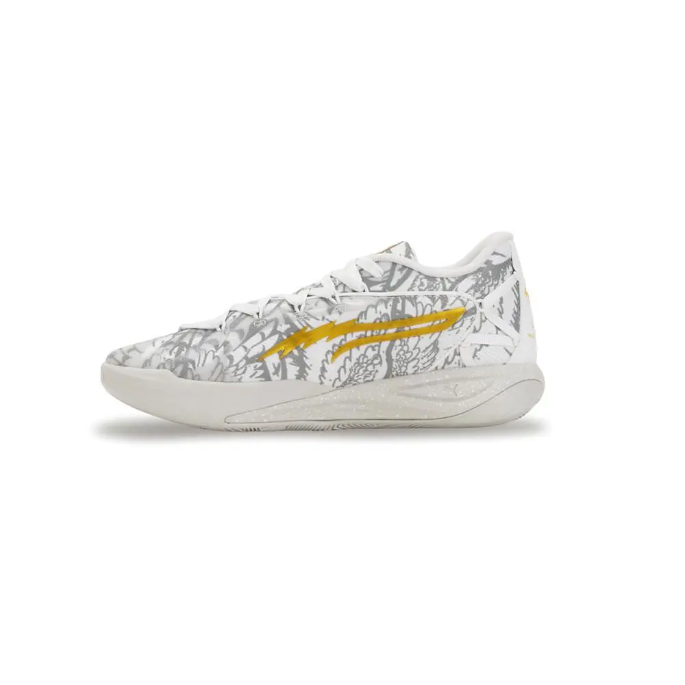 Puma shoes - PUMA  Hoops X Harry Potter Stewie 4 Basketball - 31237301 - White 1