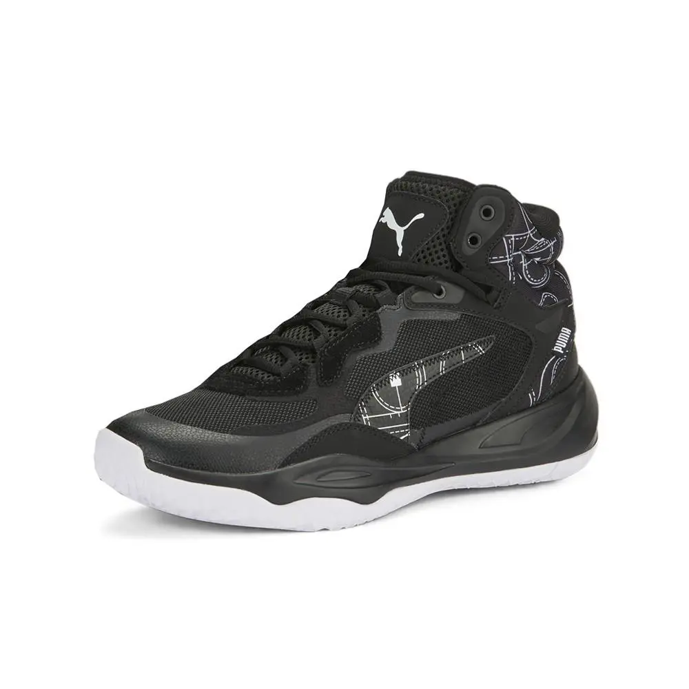 Puma shoes - PUMA Playmaker Pro Mid Courtside - 37832601 - Black 0