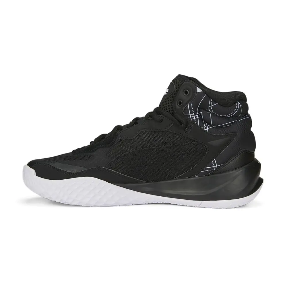 Puma shoes - PUMA Playmaker Pro Mid Courtside - 37832601 - Black 1