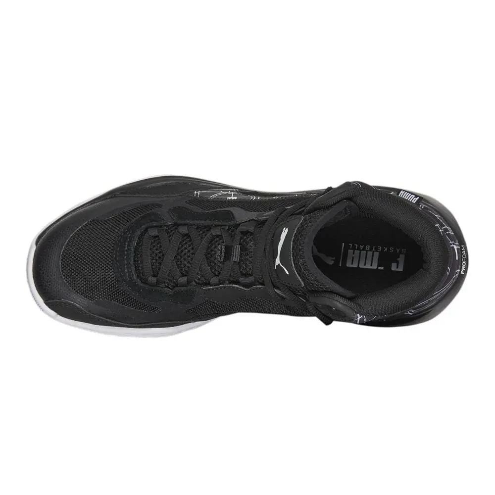 Puma shoes - PUMA Playmaker Pro Mid Courtside - 37832601 - Black 2