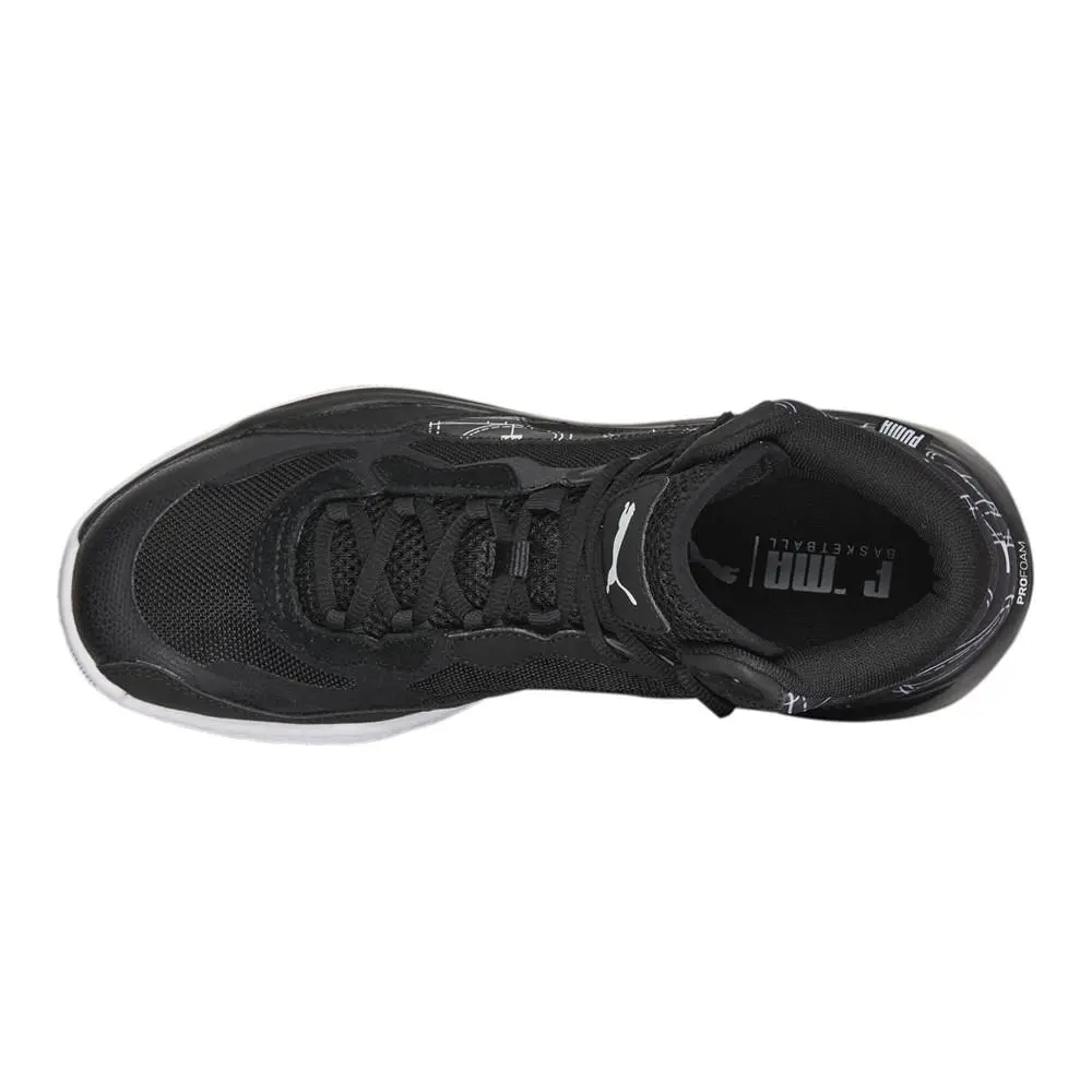Puma shoes - PUMA Playmaker Pro Mid Courtside - 37832601 - Black 8