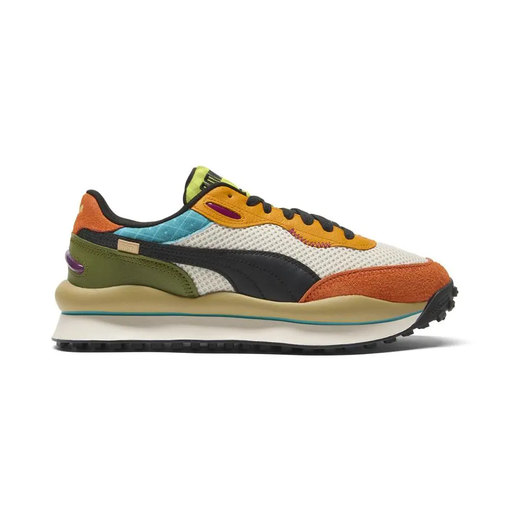 Puma Style Rider Hyper Prep Mens Beige Sneakers Casual Shoes 40574501 - Beige