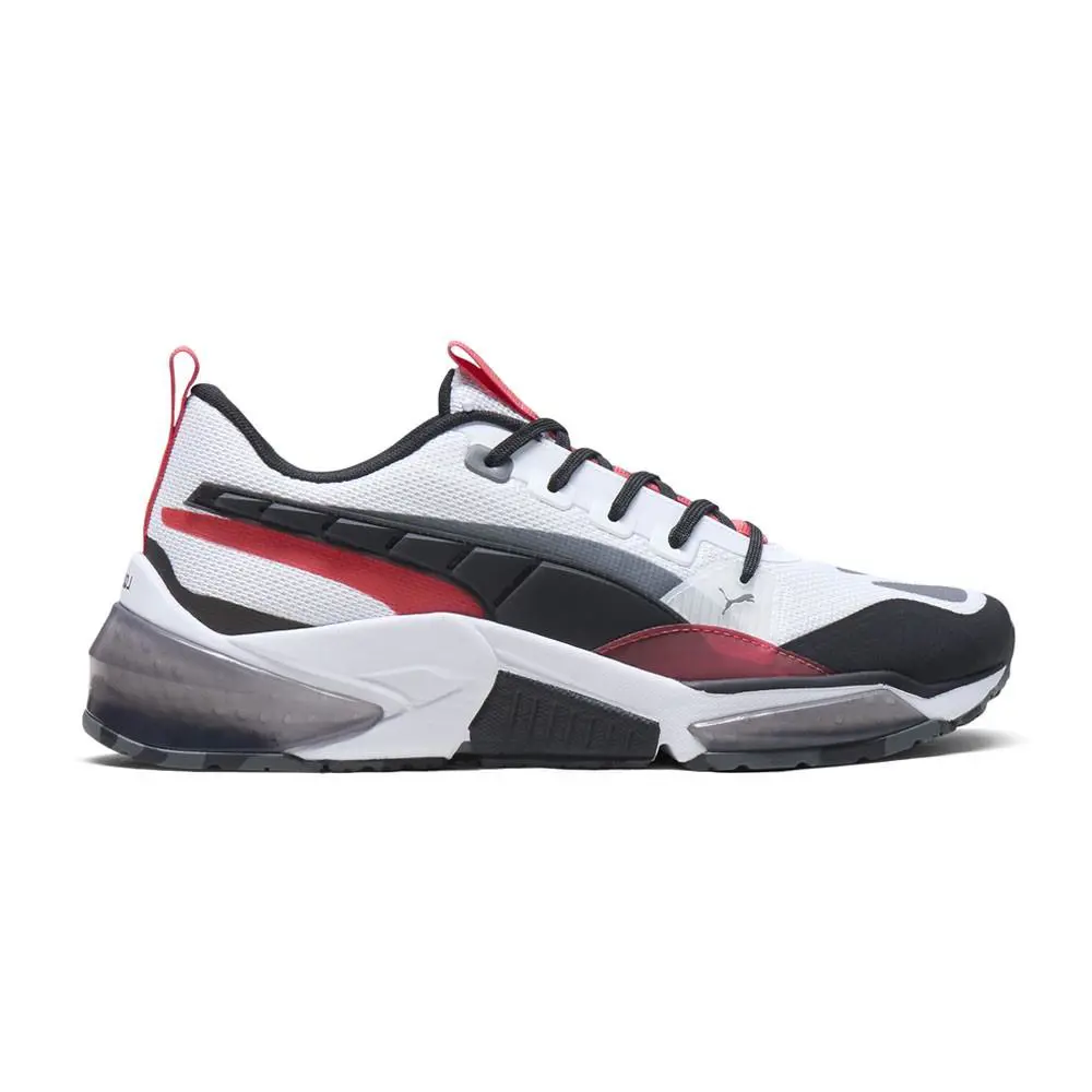 Puma Lqdcell Optic Evo Lace Up Mens White Sneakers Casual Shoes 31005603 - White