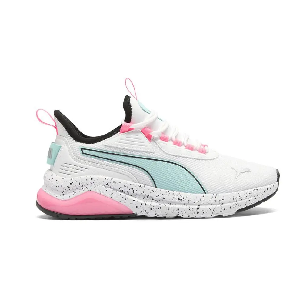 Puma Amplifier Lace Up Womens Blue White Sneakers Casual Shoes 39914505 - Blue, White