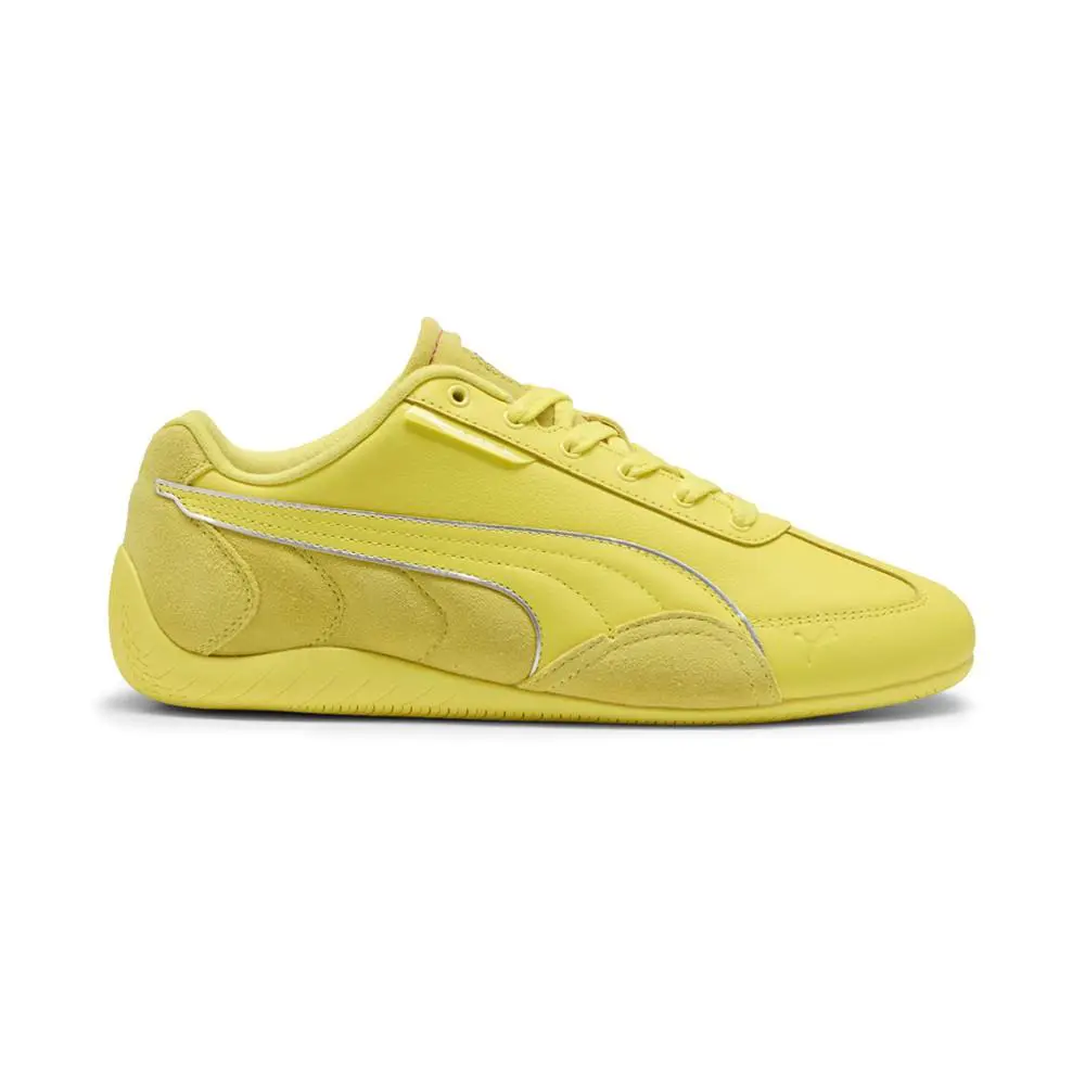 Puma Scuderia Ferrari Hp Speedcat Lace Up Mens Yellow Sneakers Casual Shoes 308 - Yellow