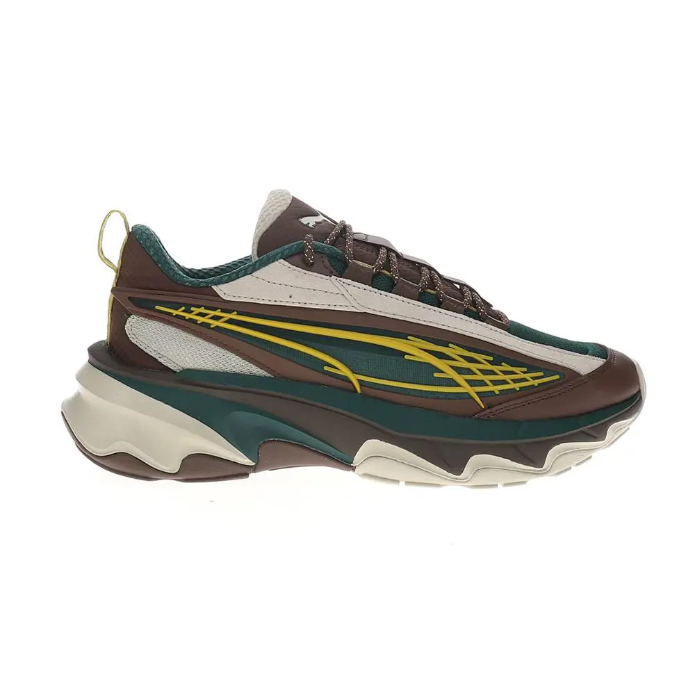 Puma Carbon Artisanal Lace Up Mens Brown Sneakers Casual Shoes 40184201