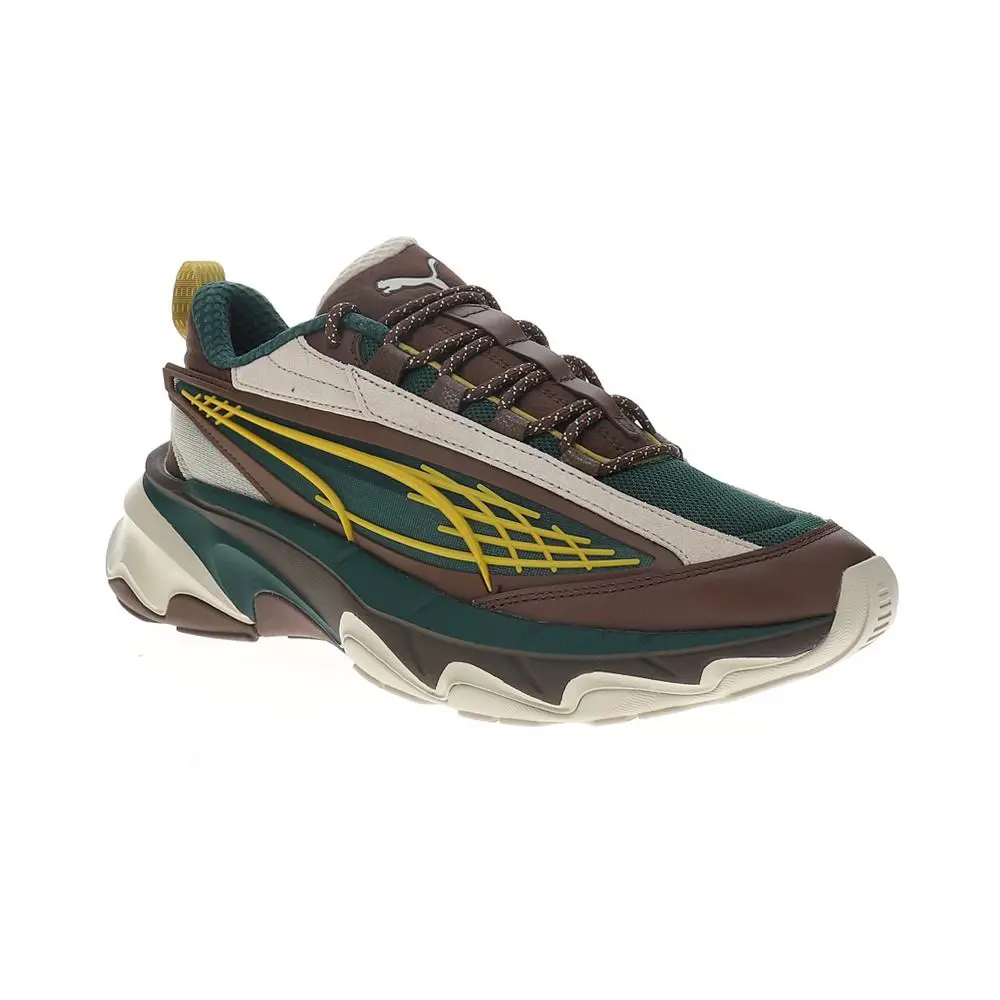 Puma shoes - PUMA Carbon Artisanal Lace Up - 40184201 - Brown, Green, Off White 0