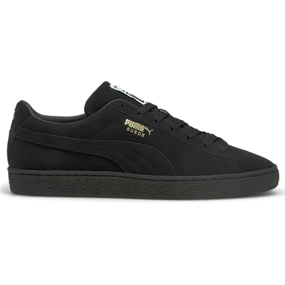 Puma Suede Classic Xxi Lace Up Mens Black Sneakers Casual Shoes 37491512