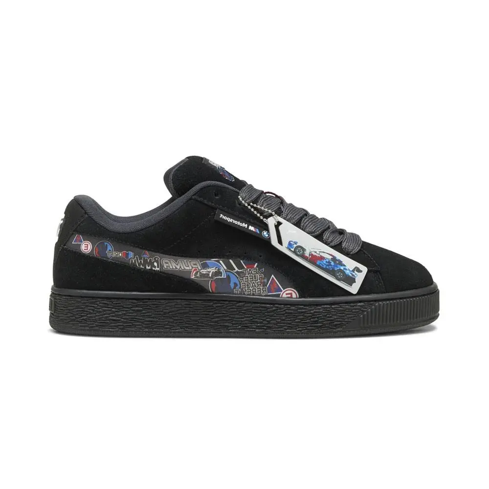 Puma shoes - PUMA Bmw M Motorsport Suede Xl Sticker Lace Up - 30900001 - Black 5