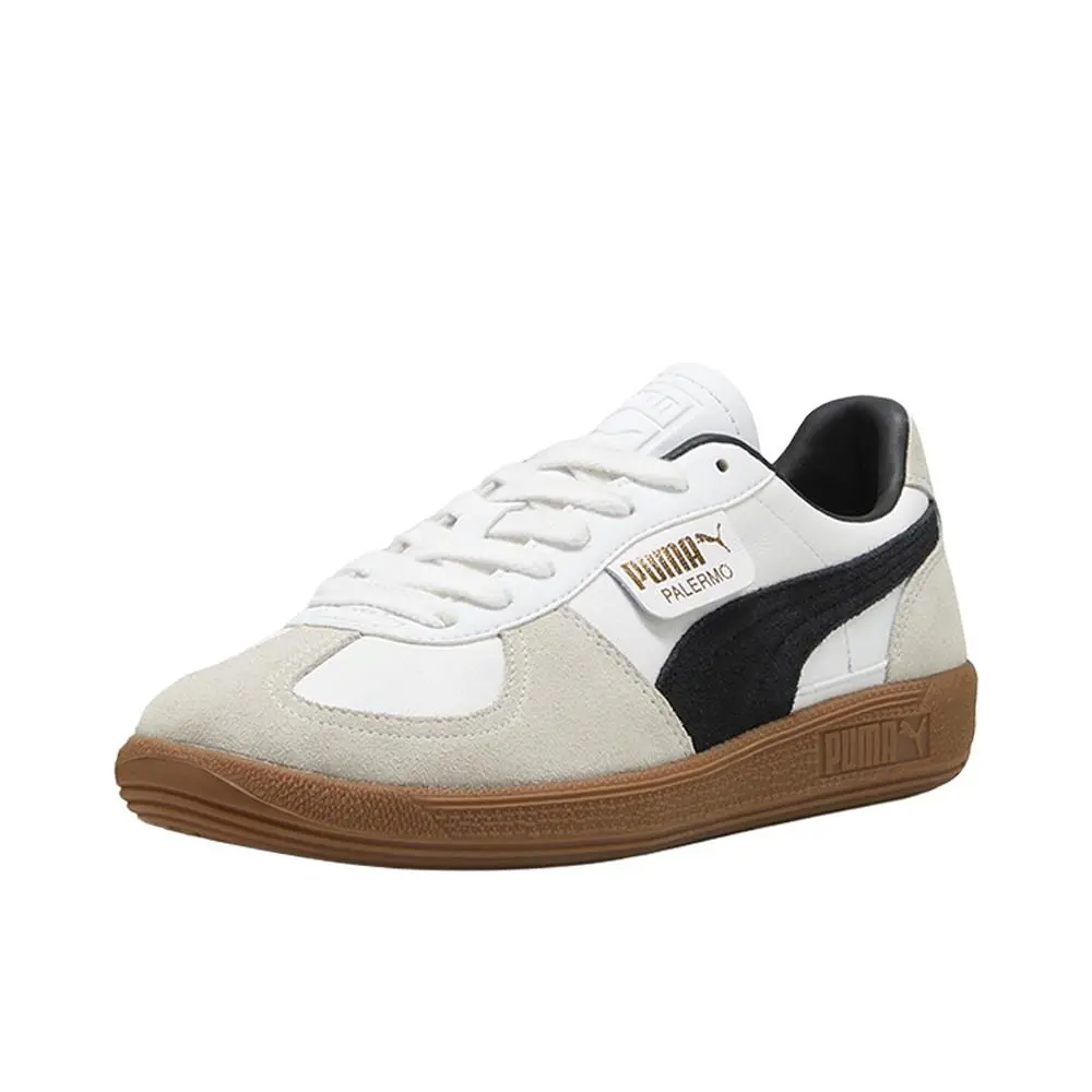 Puma shoes - PUMA Palermo Leather Lace Up - 39764701 - White 0
