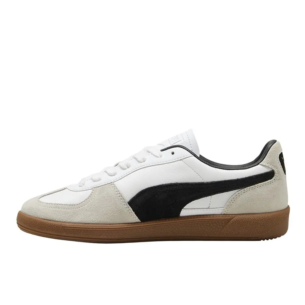 Puma shoes - PUMA Palermo Leather Lace Up - 39764701 - White 1