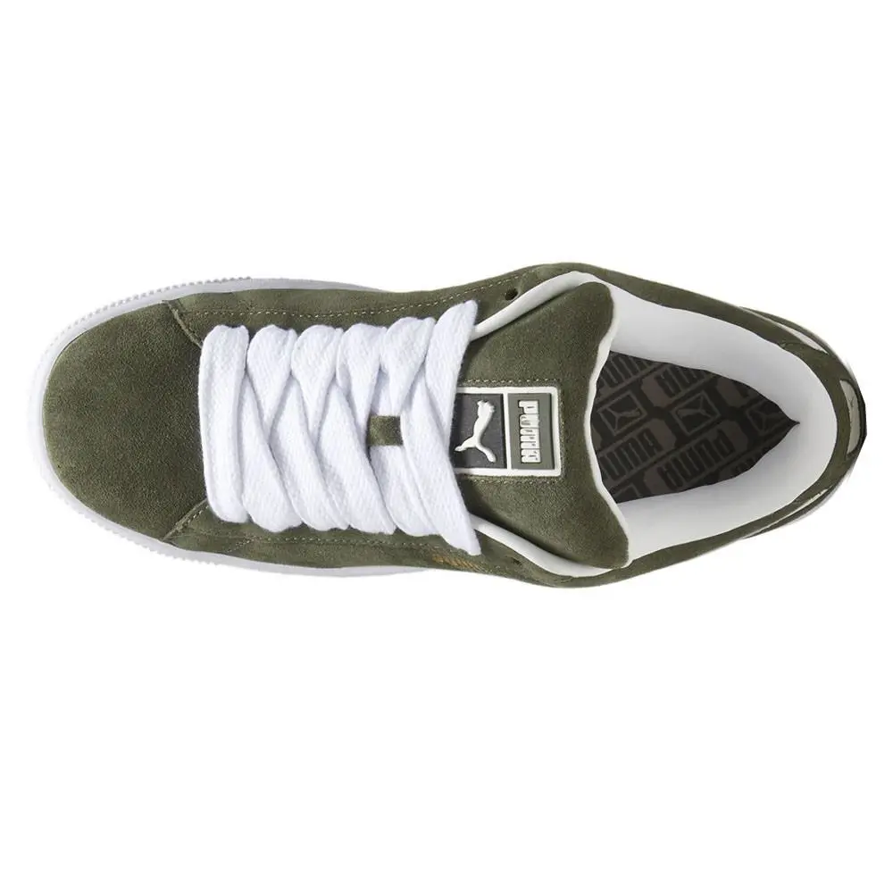 Puma shoes - PUMA Suede Xl Lace Up - 39520513 - Green 2