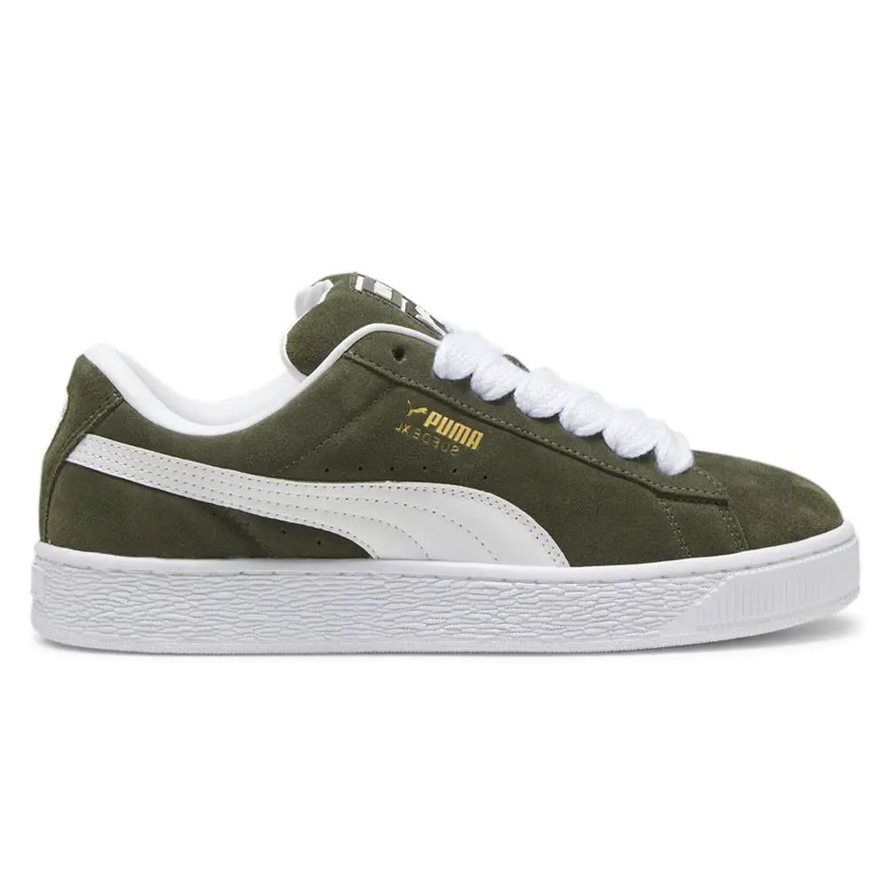 Puma shoes - PUMA Suede Xl Lace Up - 39520513 - Green 5