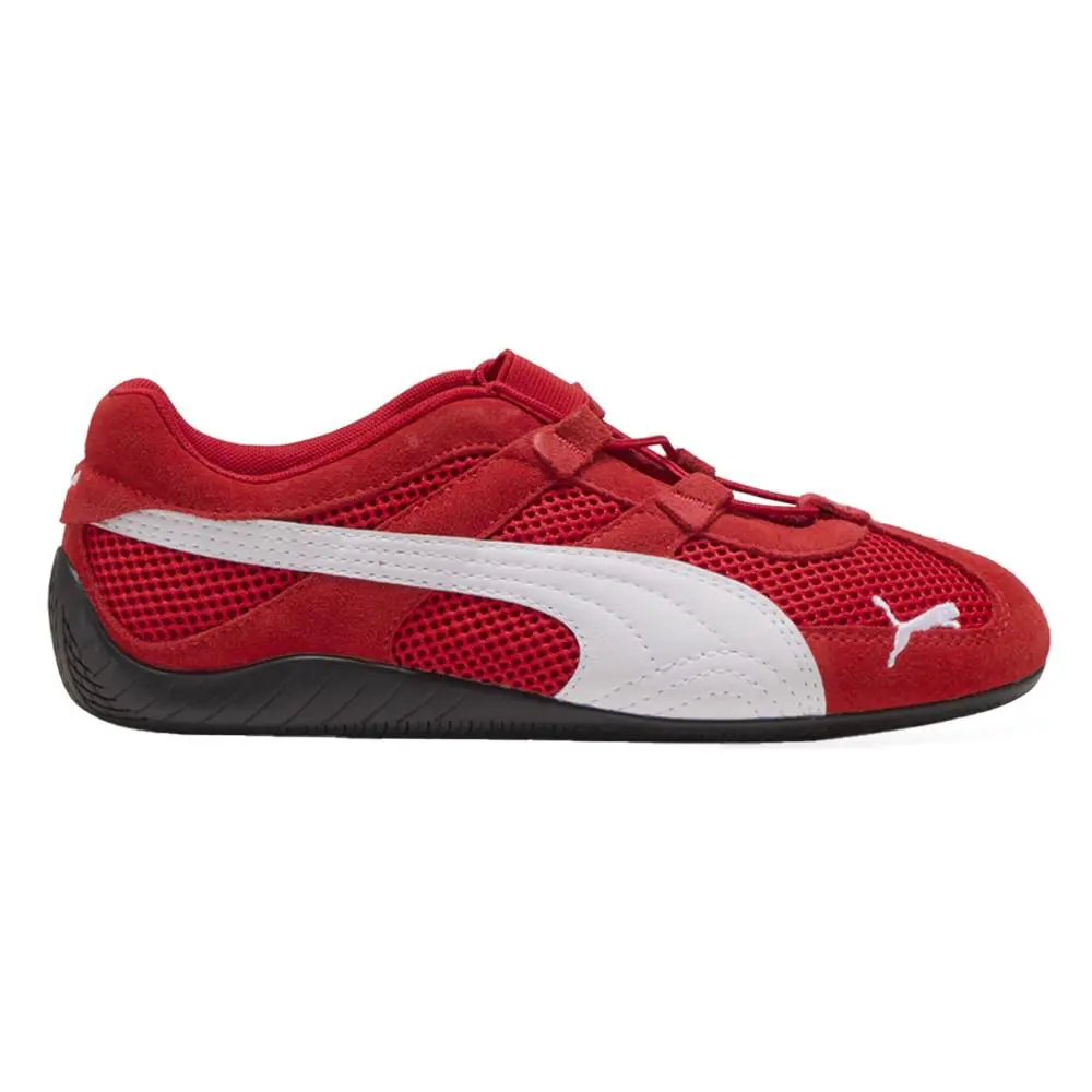 Puma Speedcat Go Lace Up Womens Red Sneakers Casual Shoes 40358902 - Red