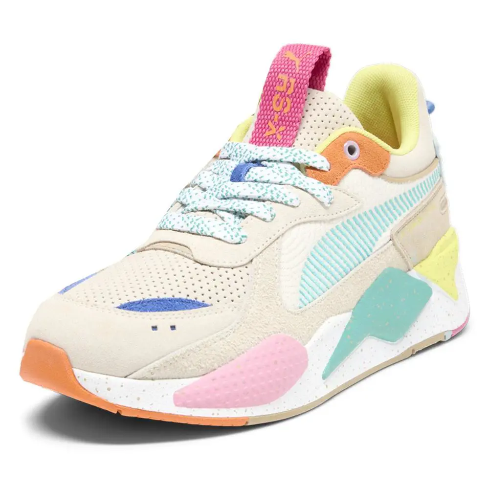 Puma shoes - PUMA RsX Suede Multi Lace Up - 39857501 - Beige 0