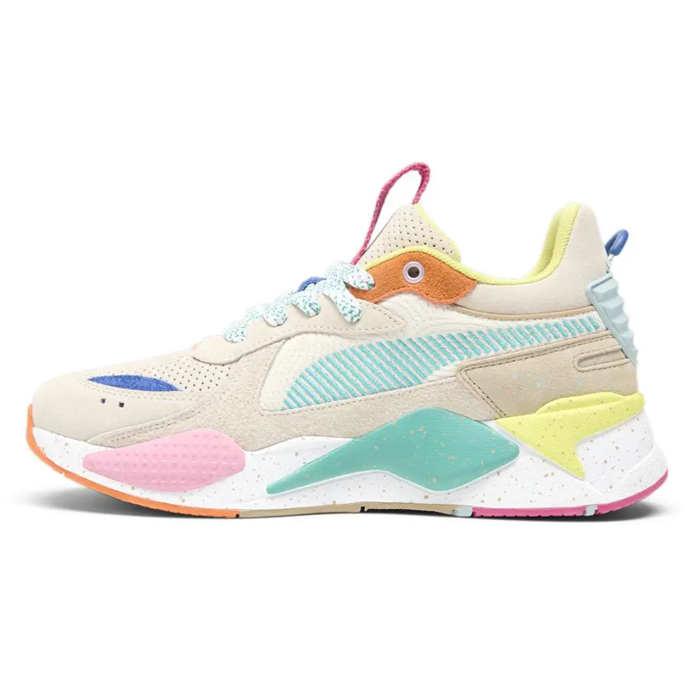 Puma shoes - PUMA RsX Suede Multi Lace Up - 39857501 - Beige 1