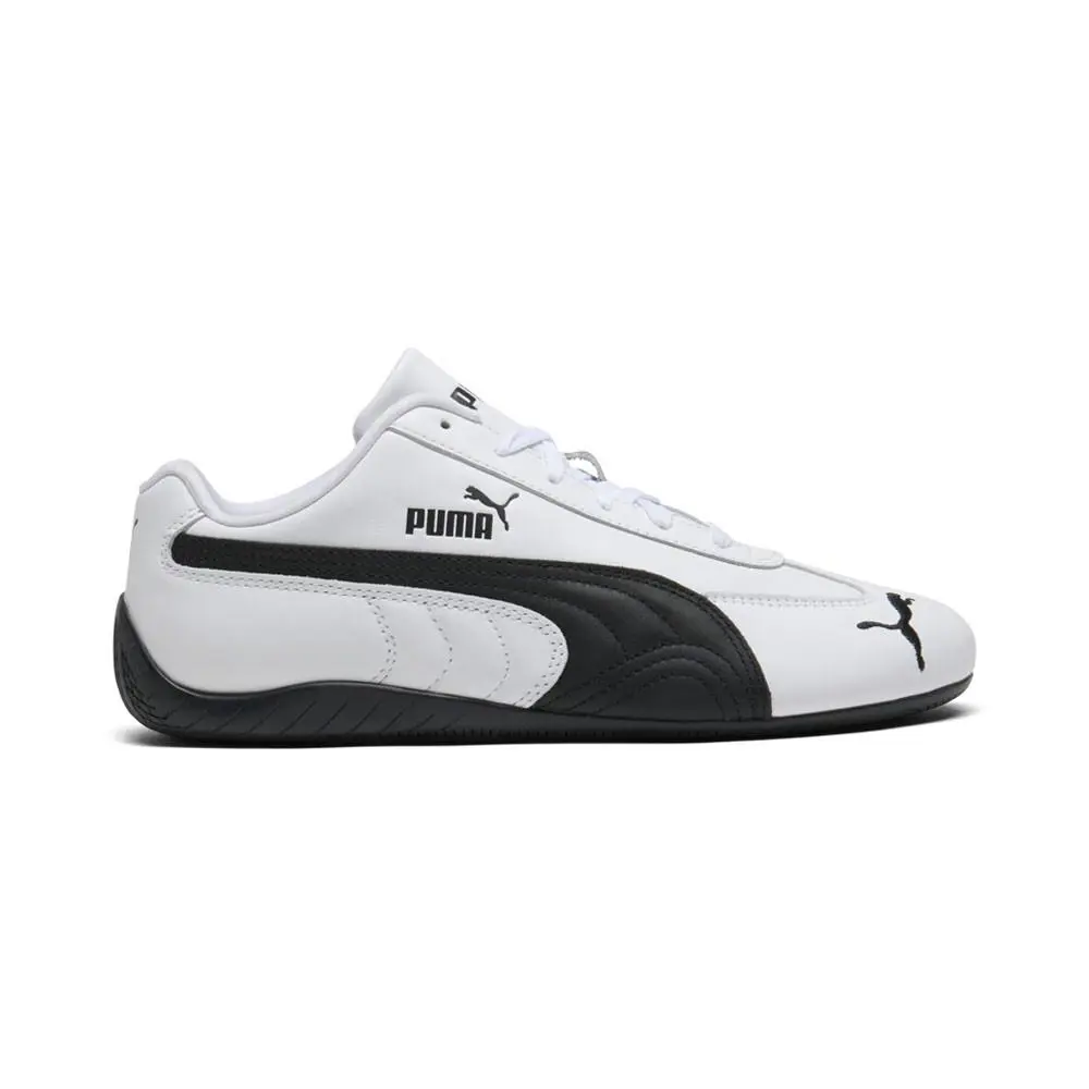 Puma shoes - PUMA Speedcat Full Leather Lace Up - 40544903 - White 5