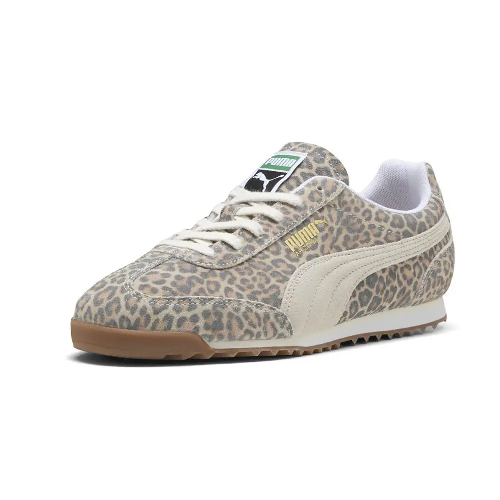 Puma shoes - PUMA Arizona Leopard Print Lace Up - 40304501 - Brown 0
