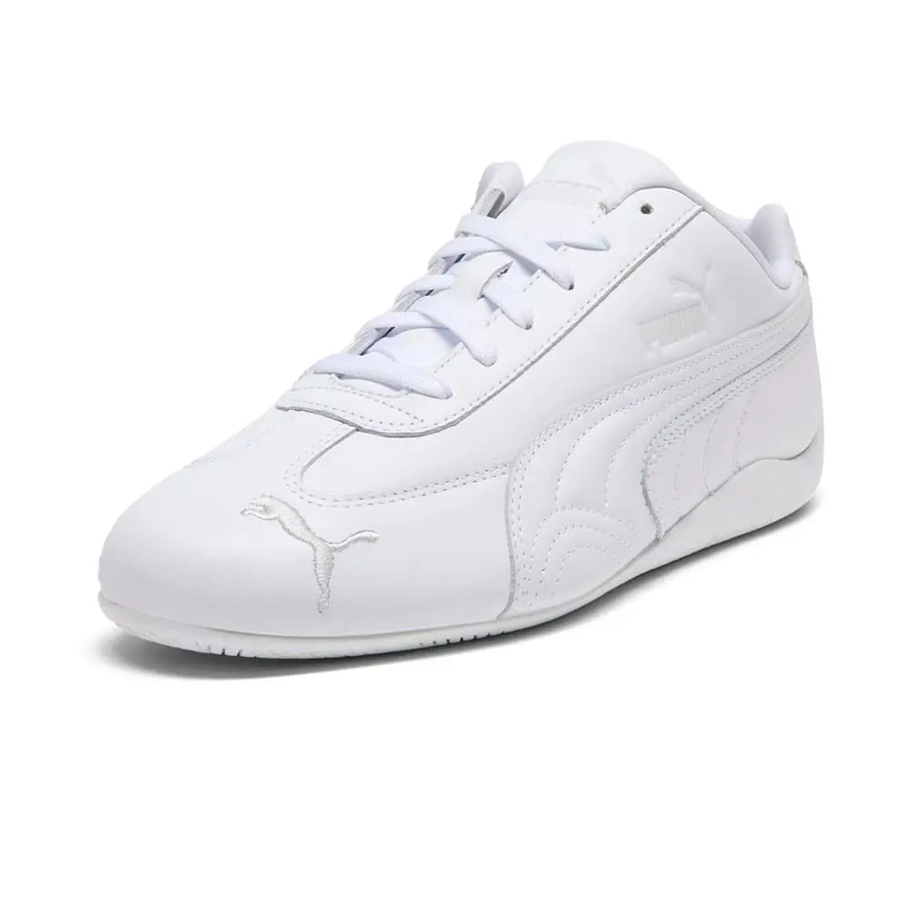 Puma shoes - PUMA Speedcat Full Leather Lace Up - 40544902 - White 0