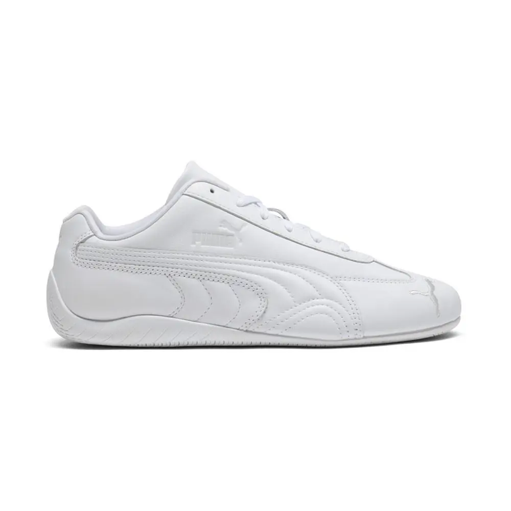 Puma shoes - PUMA Speedcat Full Leather Lace Up - 40544902 - White 5