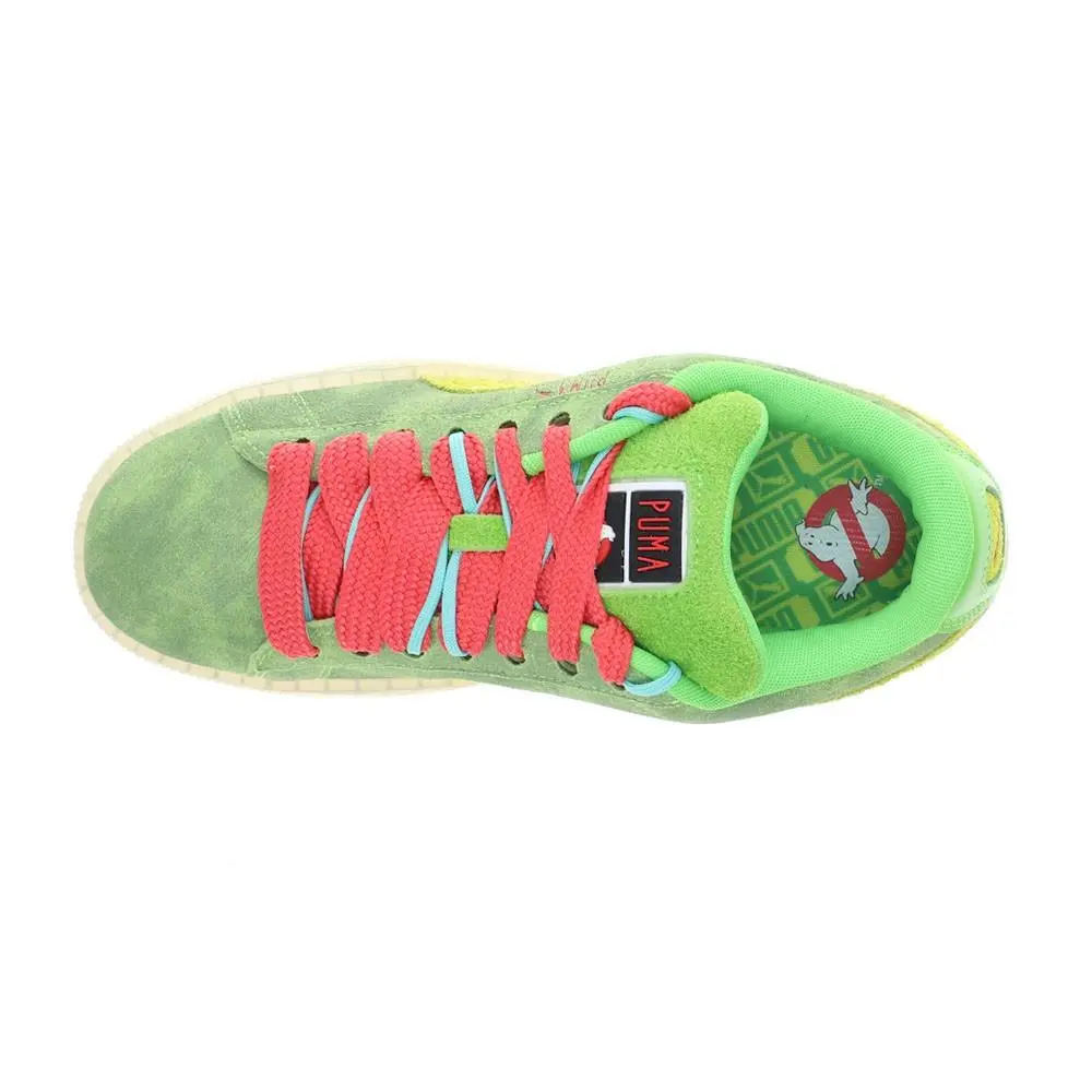 Puma shoes - PUMA  X Ghostbusters Suede Xl Slimer Lace Up - 39960601 - Green 8