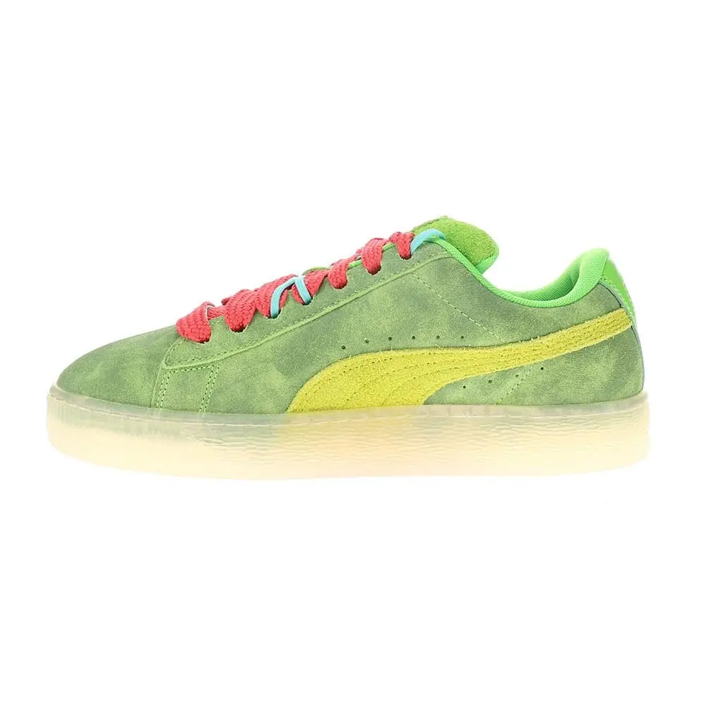 Puma shoes - PUMA  X Ghostbusters Suede Xl Slimer Lace Up - 39960601 - Green 7