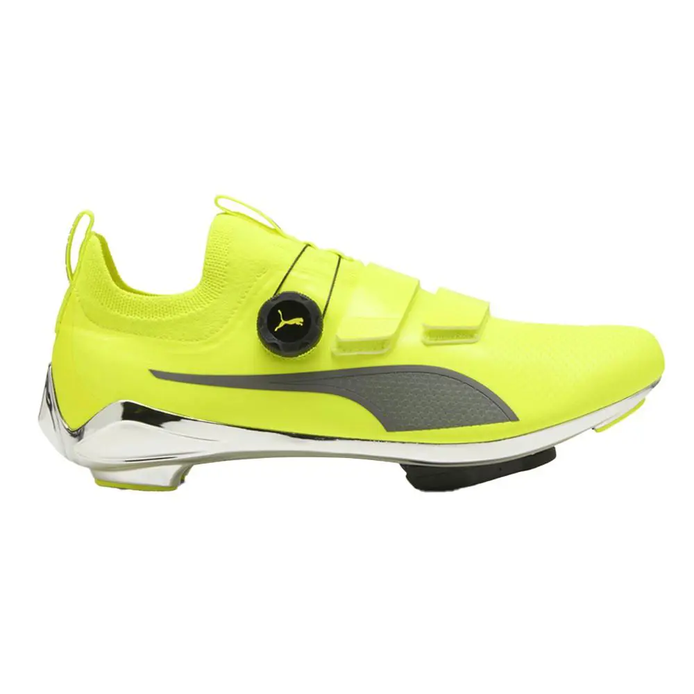 Puma Pwrspin Indoor Cycling Mens Yellow Sneakers Athletic Shoes 37809605 - Yellow
