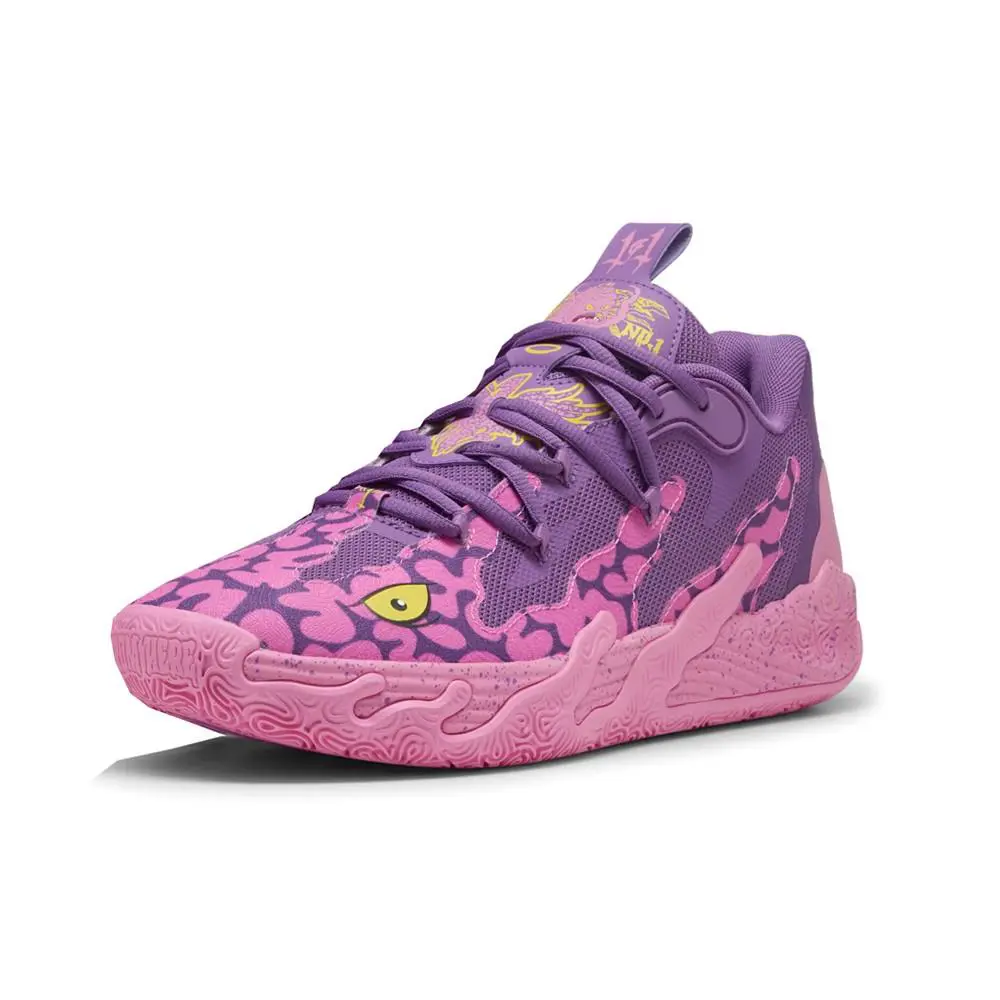 Puma shoes - PUMA  Hoops X Tmnt Mb.03 Lo Krang Basketball - 31132701 - Pink, Purple 0