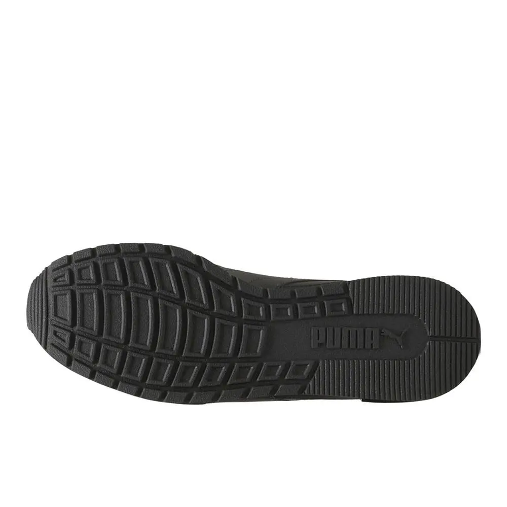 Puma shoes - PUMA St Runner V4 Leather Lace Up - 39906809 - Black 9