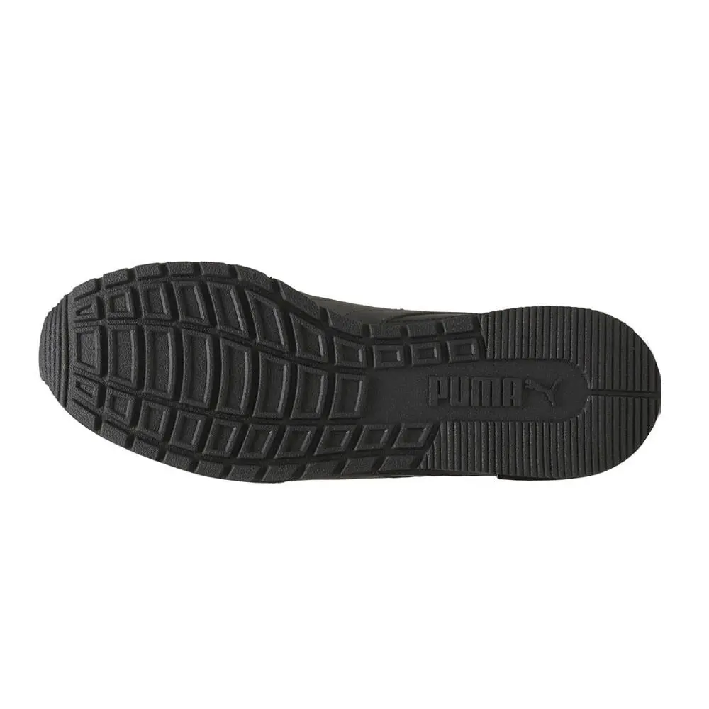 Puma shoes - PUMA St Runner V4 Leather Lace Up - 39906809 - Black 9