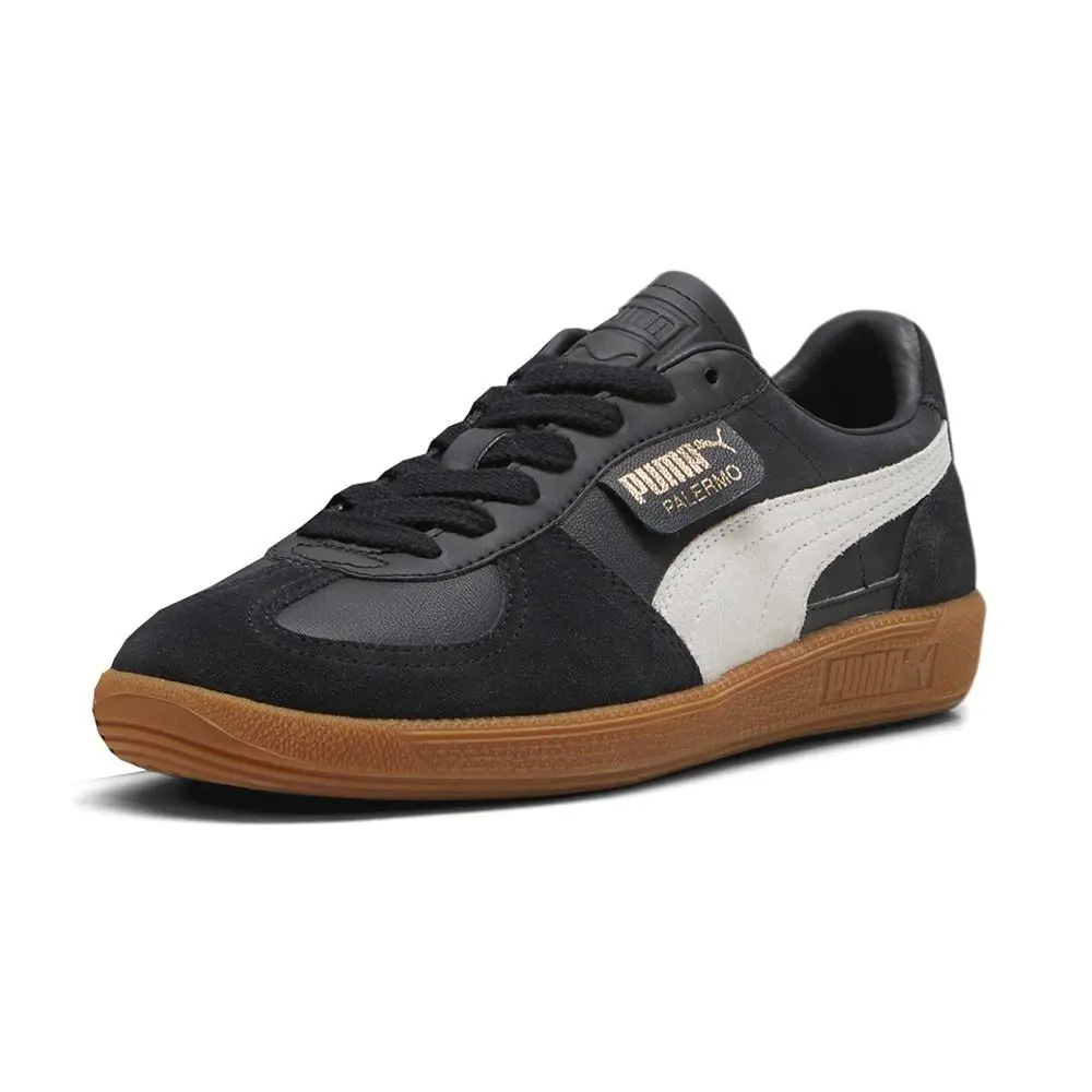 Puma shoes - PUMA Palermo Leather Lace Up - 39646403 - Black 0
