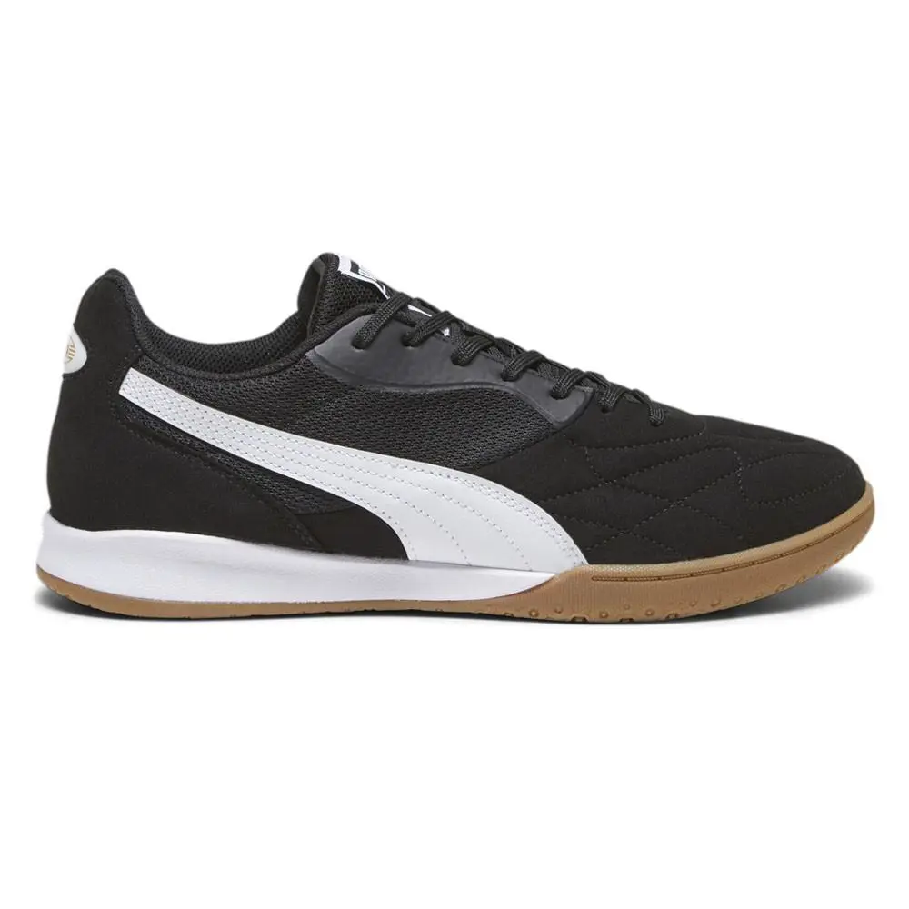 Puma King Top Indoor Soccer Mens Black Sneakers Athletic Shoes 10734901 10