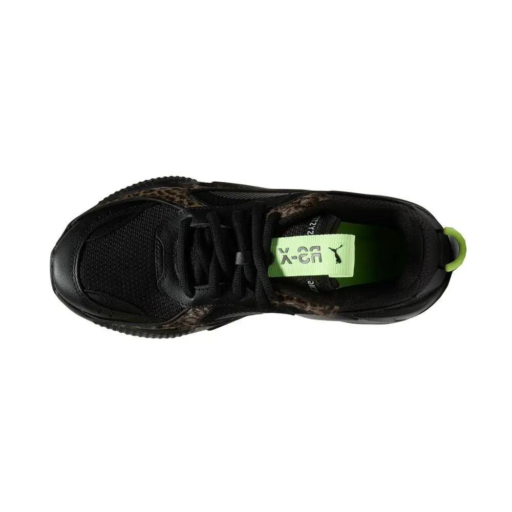 Puma shoes - PUMA RsX Animal Print Lace Up - 40170101 - Black 2
