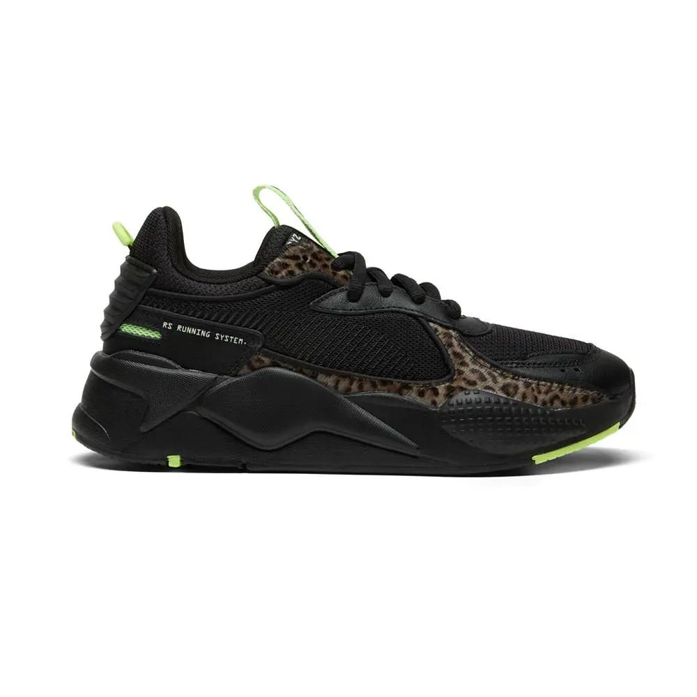 Puma shoes - PUMA RsX Animal Print Lace Up - 40170101 - Black 5