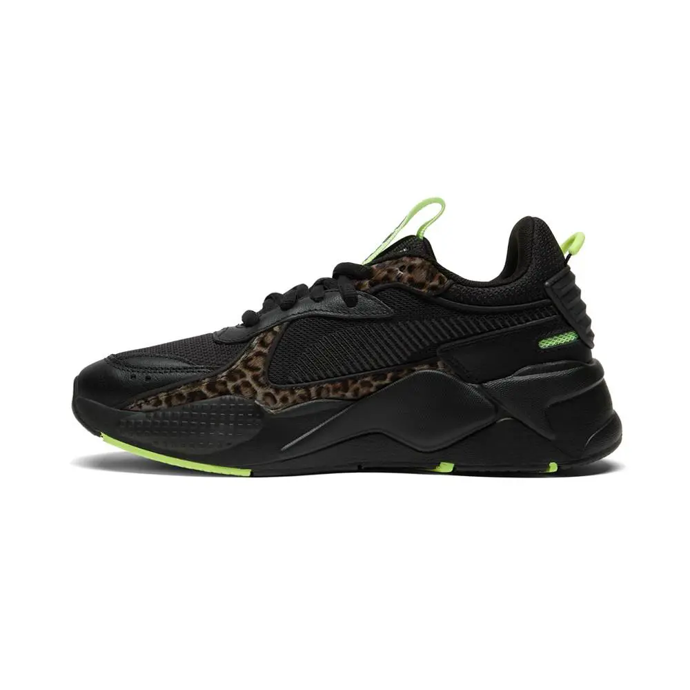 Puma shoes - PUMA RsX Animal Print Lace Up - 40170101 - Black 7