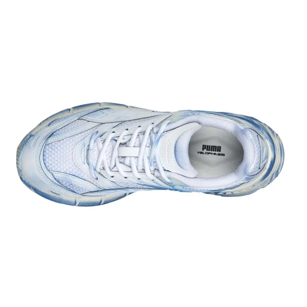 Puma shoes - PUMA Velophasis Overdye Lace Up - 39196601 - Blue 2