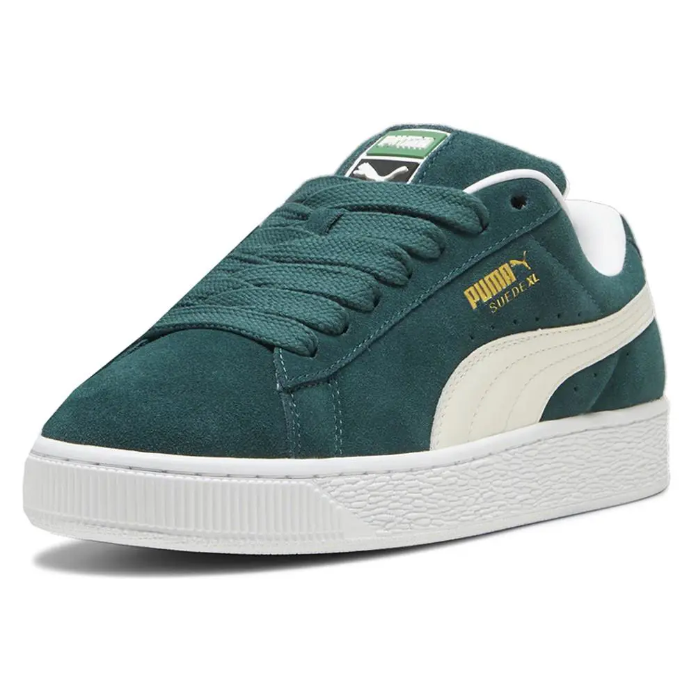 Puma shoes - PUMA Suede Xl Lace Up - 39520521 - Green 0