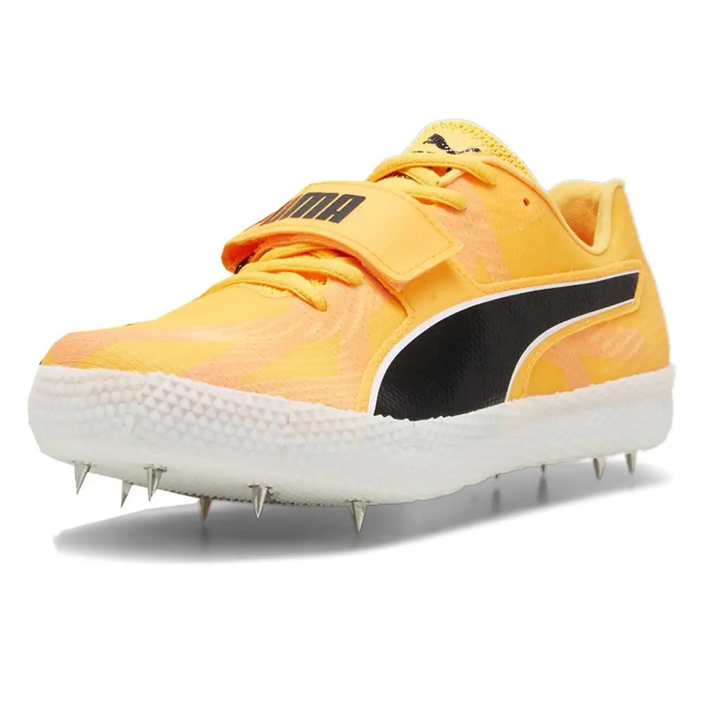 Puma shoes - PUMA Evospeed High Jump 11 Ultraweave Track  Field Spikes - 37931301 - Orange 6