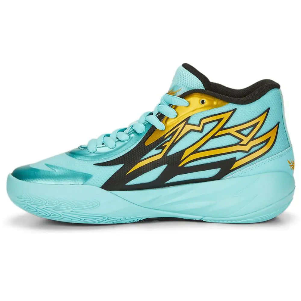 Puma shoes - PUMA Mb.02 X Honeycomb Basketball  Youth - 37761601 - Blue 1