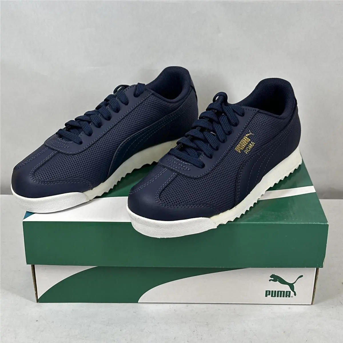 Puma shoes - PUMA Roma Basic - Roma Basic - Blue 0