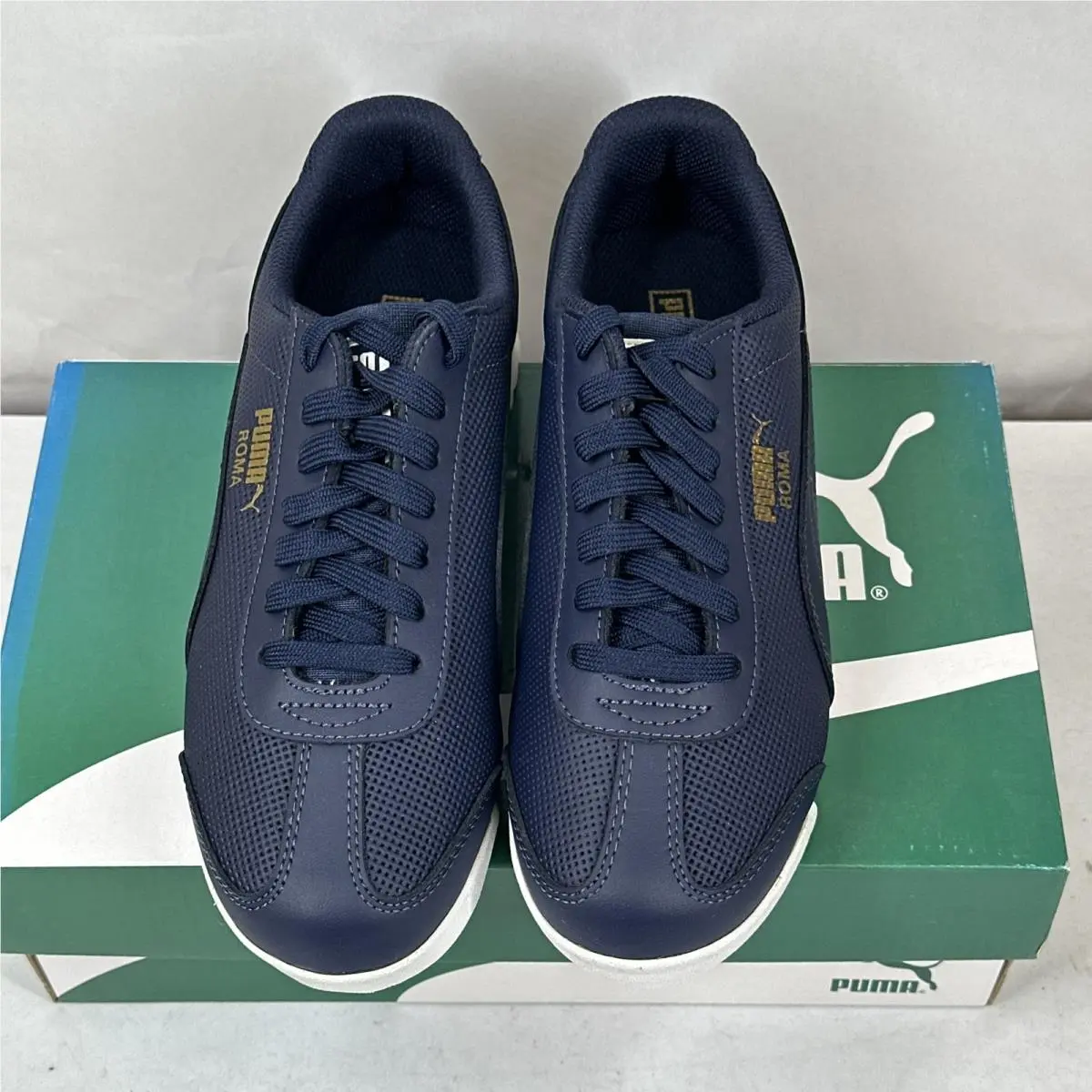 Puma shoes - PUMA Roma Basic - Roma Basic - Blue 1