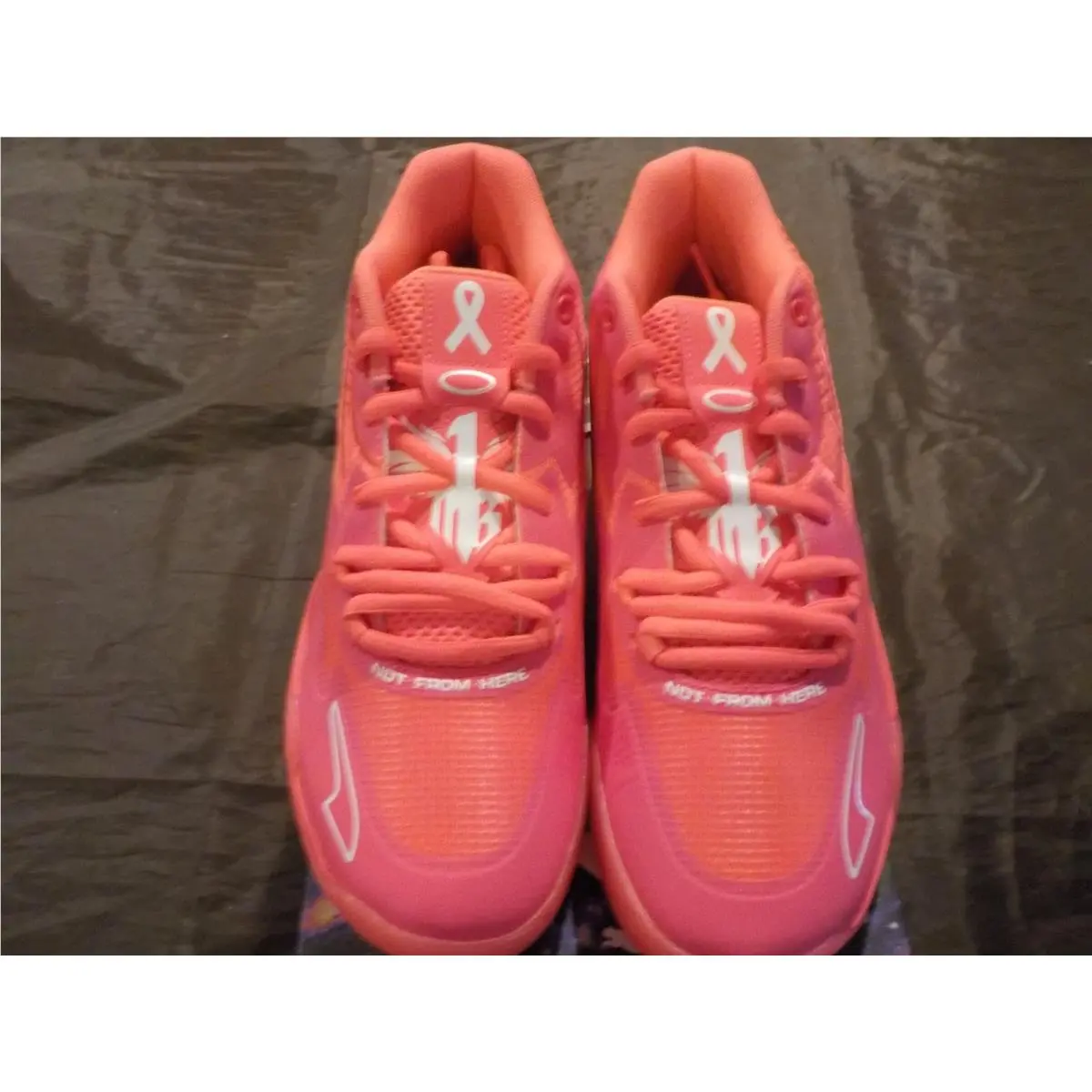 Puma MB 1 376848 01 Melo “breast Cancer Awareness” Sz 10